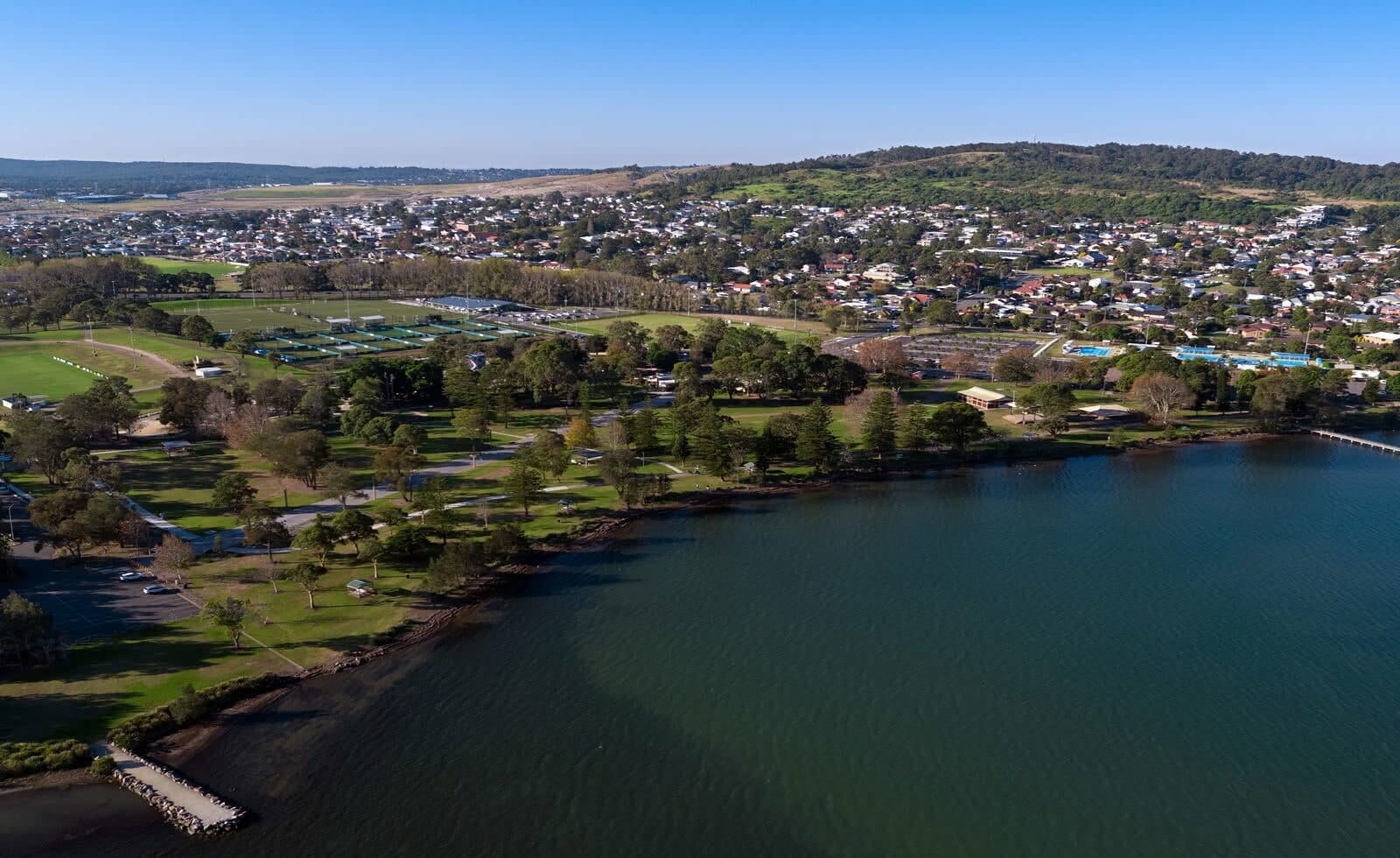 a lake in Speers Point