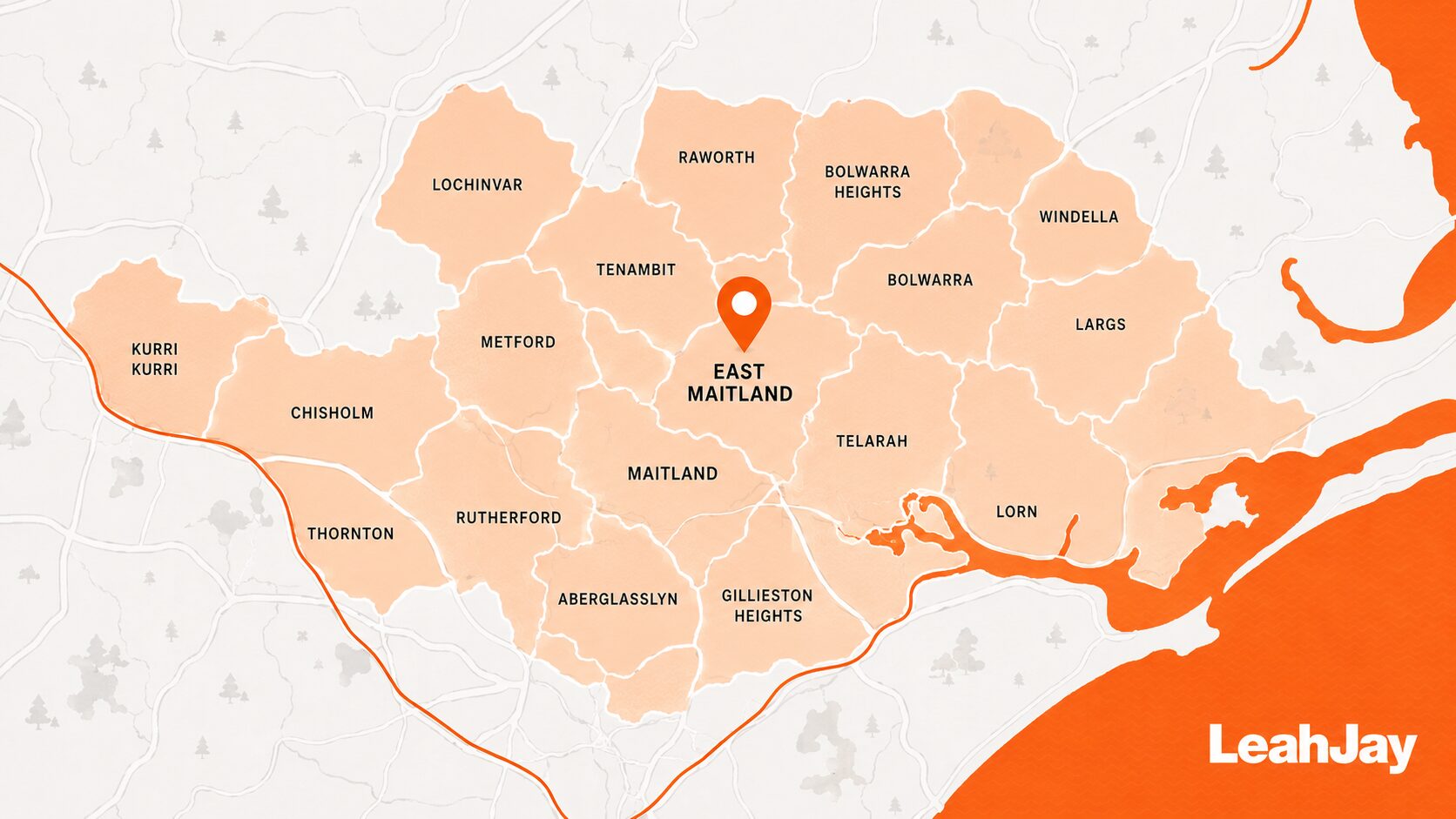 East Maitland Visual Map