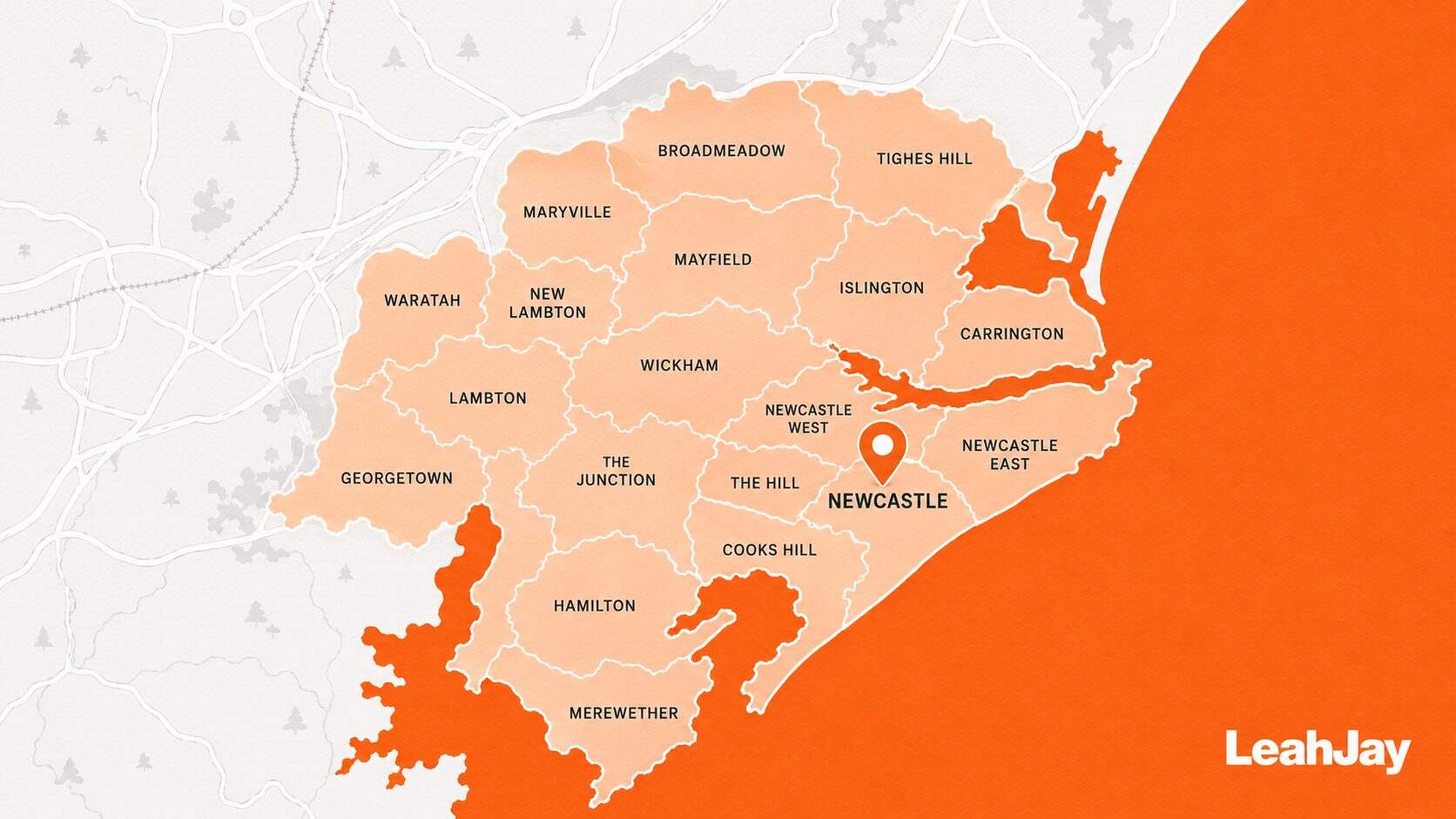 Newcastle Visual Map